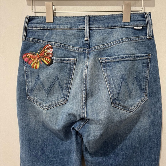 Mother Denim - Size 27 - The Tripper Flare Jeans in Wander Dust - Butterfly - Picture 6 of 10